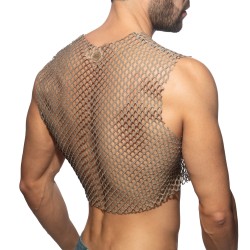 Tank top of the brand ADDICTED - Crop Top Flamboyant - Noir - Ref : ADP12 C10