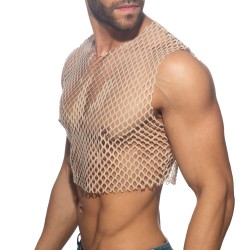 Canotta del marchio ADDICTED - copy of Crop Top Flamboyant - Noir - Ref : ADP12 C28