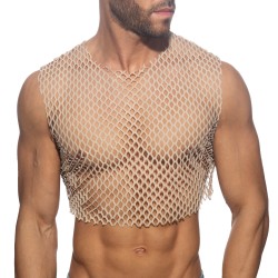 Canotta del marchio ADDICTED - copy of Crop Top Flamboyant - Noir - Ref : ADP12 C28
