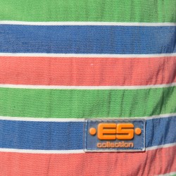 Short de Bain Multi Stripes - Vert - ES collection : vente short de...