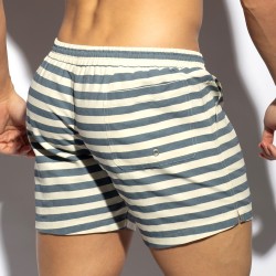 Shorts de baño de la marca ES COLLECTION - Bañador Prisoner Board - Navy - Ref : 2507 C09