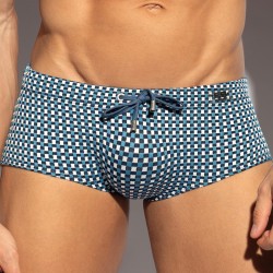 Boxer, shorty de bain de la marque ES COLLECTION - Trunk de Bain Orak - Bleu - Ref : 2502 C16