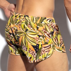 Boxer Shorts, Bath Shorty of the brand ES COLLECTION - Seychelles Swim Shorts - Khaki - Ref : 2514 C12