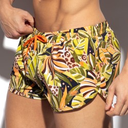 Boxer corti, bagno Shorty del marchio ES COLLECTION - Seychelles Pantaloncini da bagno - Cachi - Ref : 2514 C12