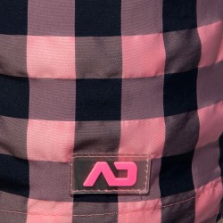 Llamativos shorts de baño cuadrados - Rosa - ADDICTED : venta de Sh...