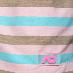 Calzoncillos Boxer, baño Shorty de la marca ADDICTED - Short de Bain Cake Stripes - Ref : ADS352 C05