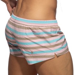Boxer, shorty de bain de la marque ADDICTED - Short de Bain Cake Stripes - Ref : ADS352 C05