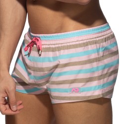 Boxer, shorty de bain de la marque ADDICTED - Short de Bain Cake Stripes - Ref : ADS352 C05