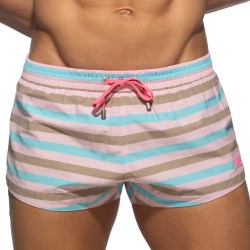 Boxer, shorty de bain de la marque ADDICTED - Short de Bain Cake Stripes - Ref : ADS352 C05
