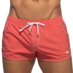 Bath Shorts of the brand ADDICTED - Swimming Shorts Rocky Jeans - Red - Ref : ADS356 C06