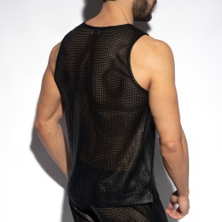 Tank top der Marke ES COLLECTION - Wysiwyg Tanktop mit U-Ausschnitt - Schwarz - Ref : TS347 C10