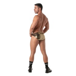 Slip der Marke TOF PARIS - Mini-Slip Fiesta Tof Paris - Gold - Ref : TOF551O