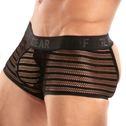 Boxer, shorty de la marque TOF PARIS - Boxer Backless Transparent Tof Paris Mykonos - Ref : TOF526N