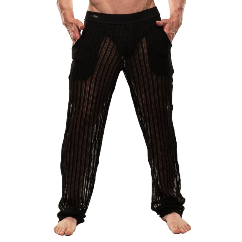 Pantalon de la marque TOF PARIS - Pantalon Transparent Tof Paris Mykonos - Ref : TOF564N