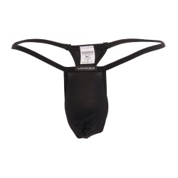 Stringa del marchio WOJOER - Mini calzino perizoma spiaggia e biancheria intima - nero - Ref : 0320 S003 0D 00