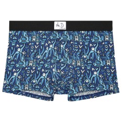 Boxer, shorty de la marque HOM - Boxer HOM x Le D Voyages Edition Limitée - Ref : 403082 P0BI