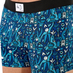 Boxer, shorty de la marque HOM - Boxer HOM x Le D Voyages Edition Limitée - Ref : 403082 P0BI