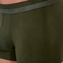 Boxer, shorty de la marque HOM - Boxer HOM CLASSIC kaki - Ref : 400203 00DK
