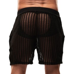 Short de la marque TOF PARIS - Short Long Transparent Tof Paris Mykonos - Ref : TOF565N