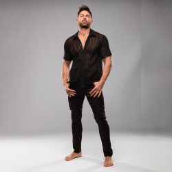 Chemise de la marque TOF PARIS - Chemise Transparente Tof Paris Mykonos - Ref : TOF530N