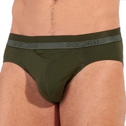 Slip, Tanga de la marque HOM - Slip HOM HO1 kaki - Ref : 359521 00DK