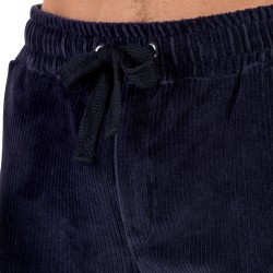 Pijamas de la marca HOM - Tenue D intérieur HOM Ronnie bleu marine foncé - Ref : 402823 00RA