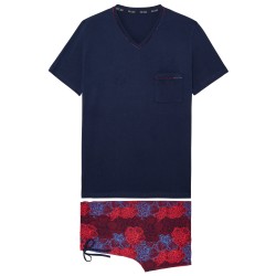 Short pajamas of the brand HOM - Pyjama Court HOM Bouquet - Ref : 403061 P0ZQ