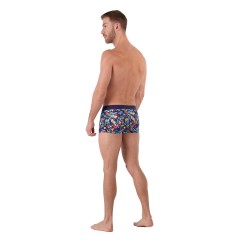 Boxer, shorty de la marque HOM - Boxer Court HOM Psychedelic - Ref : 403099 P023