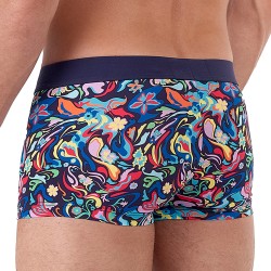 Boxer, shorty de la marque HOM - Boxer Court HOM Psychedelic - Ref : 403099 P023