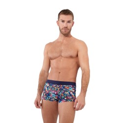 Boxer, shorty de la marque HOM - Boxer Court HOM Psychedelic - Ref : 403099 P023