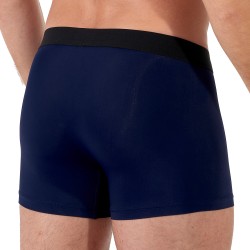 Boxer HOM Supersoft - Navy - HOM : vente shorty boxers homme HOM su...
