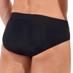 Mini Slip HOM Supersoft - Noir - HOM : vente slips et bandeaux pour...