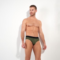 Mini Slip HOM Supersoft - Kaki - HOM : vente slips et bandeaux pour...