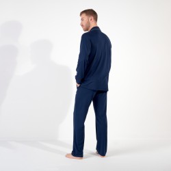 Pyjama de la marque HOM - Pyjama HOM Rafael - Navy - Ref : 403064 00RA