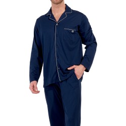 Pyjama de la marque HOM - Pyjama HOM Rafael - Navy - Ref : 403064 00RA