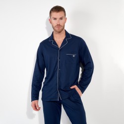 Pyjama de la marque HOM - Pyjama HOM Rafael - Navy - Ref : 403064 00RA