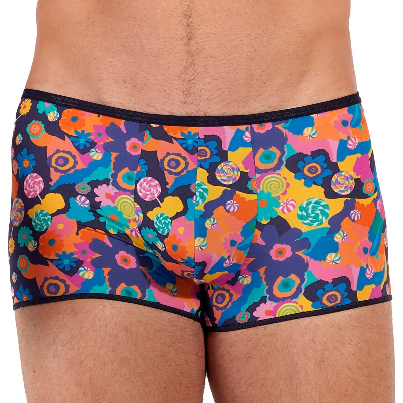 Boxer Court HOM Temptation Willy - HOM : vente shorty boxers homme ...