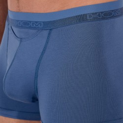 Boxer, shorty de la marque HOM - Boxer HOM HO1 Coton/Modal - Bleu Jean - Ref : 359520 0054