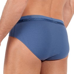 Slip, Tanga de la marque HOM - Slip HOM HO1 Bleu Jean - Ref : 359521 0054