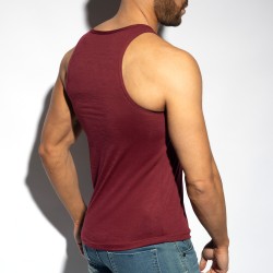 Débardeur de la marque ES COLLECTION - Débardeur FLAME - Aubergine - Ref : TS284 C14