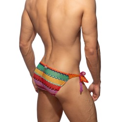 Bagno breve del marchio ADDICTED - Chicano Swim Bikini - Edizione limitata - Ref : ADS369 C04