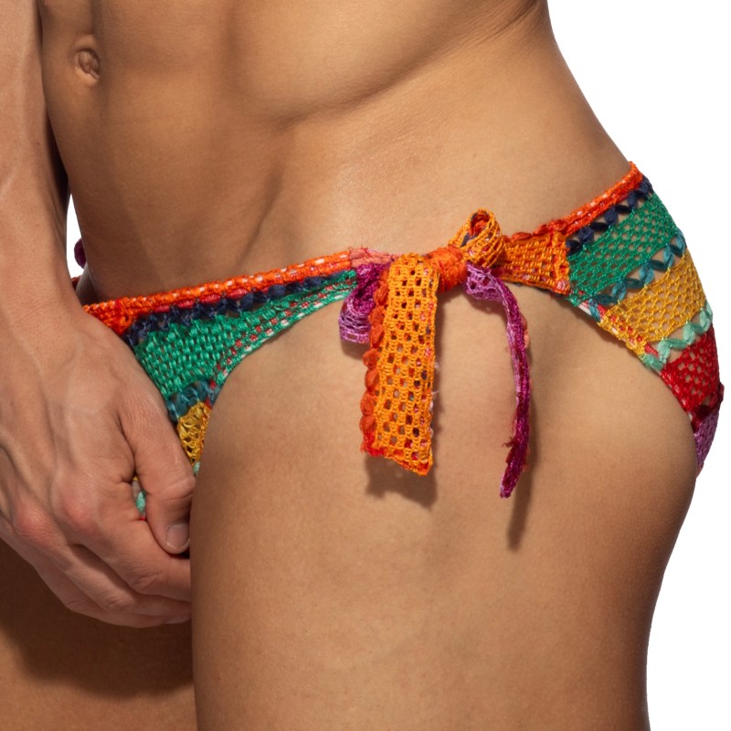 Bagno breve del marchio ADDICTED - Chicano Swim Bikini - Edizione limitata - Ref : ADS369 C04