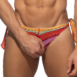 Bagno breve del marchio ADDICTED - Chicano Swim Thong - Edizione limitata - Ref : ADS370 C04