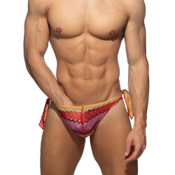 Slip de bain de la marque ADDICTED - String de Bain Chicano - Edition Limitée - Ref : ADS370 C04