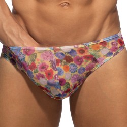Brief of the brand ADDICTED - Summer Garden Limited Edition Bikini - Yellow - Ref : AD1373 C03