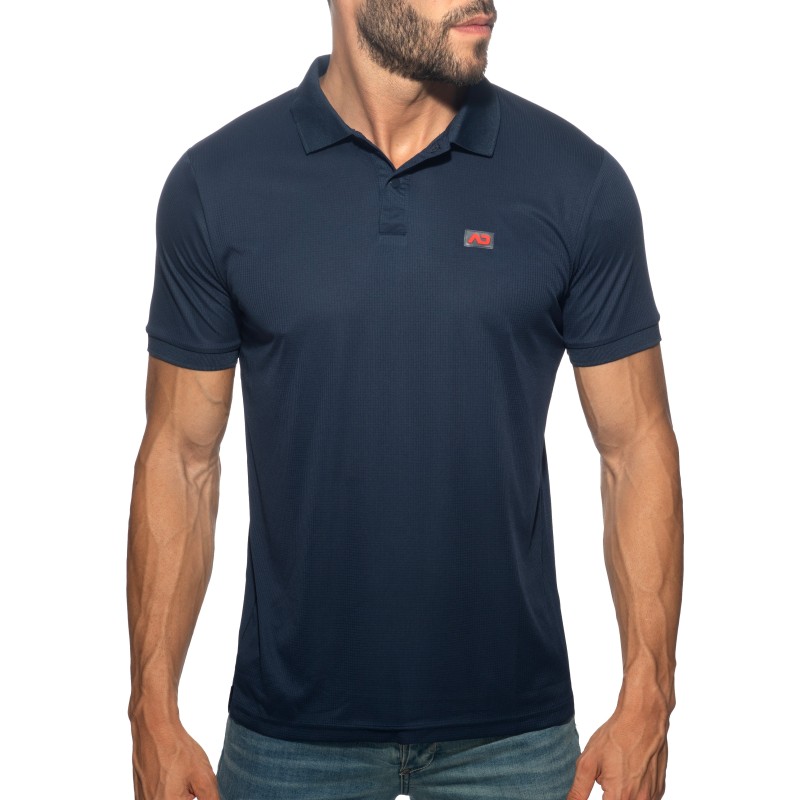 Polo Veloz Dry - Bleu Marine - ADDICTED : vente polo pour homme ADD...