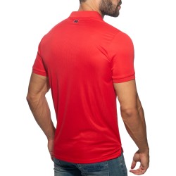 Polo Veloz Dry - Rouge - ADDICTED : vente polo pour homme ADDICTED