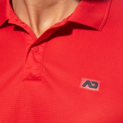 Polo Veloz Dry - Rouge - ADDICTED : vente polo pour homme ADDICTED