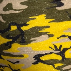 Bagno breve del marchio ADDICTED - Slip de Bain Bright Camo - Jaune - Ref : ADS371 C03