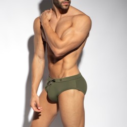 Bath Brief of the brand ES COLLECTION - copy of Slip de Bain Basic Sportive - Blanc - Ref : 2517 C12